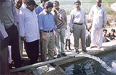 DREAM COME TRUE: The water supply brings cheer in Nasarpur