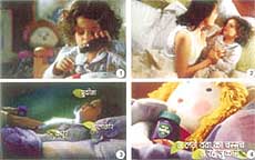 The Vicks VapoRub ad targets at mothers. 