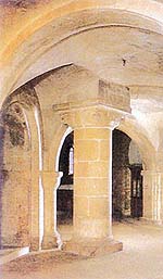 Ambulatory of the Norman Crypt