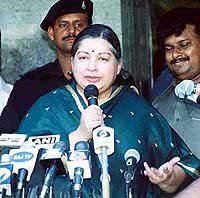 AIADMK supremo Jayalalithaa