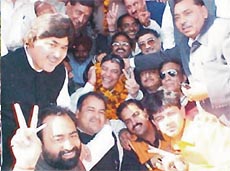 Ludhiana (North) winner Rakesh Pandey.