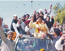 Ludhiana (East) winner Surinder Dawar (Cong)