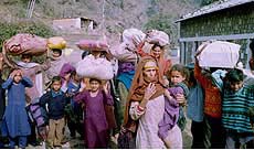 About 140 Hindu families migrated from Narla-Bambal village