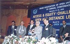 The Vice-President, Mr Krishan Kant,at the 15th Annual Conference of Asian Association of Open Universities (AAOU) organised by the Indira Gandhi National Open University (IGNOU)in the Capital. 
