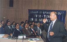 Participants at a one-day seminar