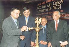 The Union Minister of Law, Justice and Company Affairs, Mr Arun Jaitley, inaugurating the ASCO Pan Asia Conference in the Capital.