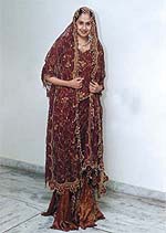 A designer outfit from B Bass.