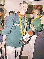 Zimbabwean all-rounder Douglas Marillie