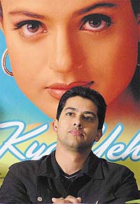  Aftab Shivdasani at the release of his film Kya Yehi Pyaar Hai in the Capital. 
