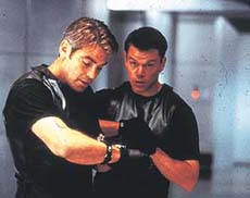 A still from Oceans Eleven