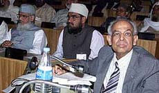 Convenor of the Babri Masjid Action Committee S. Sahabuddin and others members