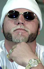 South Africa's heavyweight boxer Frans Botha