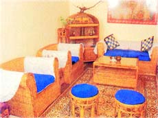 Since cane furniture is not as sturdy as wooden furniture, it requires special care