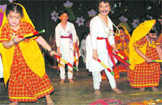 Kids presenting a kaleidoscope of colourful programmes.