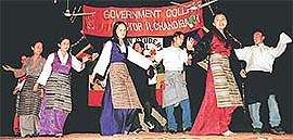 Tibetan students