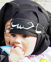Muharram procession 