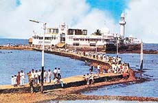 The Haji Ali shrine in Mumbai
