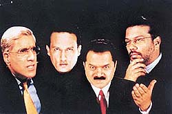 Thapar, Suman, Reghuvanshi & Sanghvi in Current Affairs Band: Casting Coup