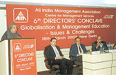 Distinguished guests at the 6th Directors' Conclave in the Capital.