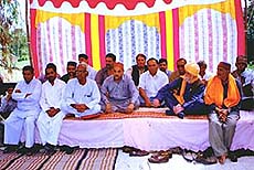 Dissident BJP leaders at a function