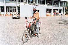 Shyamal Das at the Central Scientific Instruments Organisation in Chandigarh 