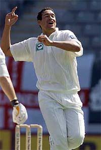 New Zealand's Daryl Tuffey