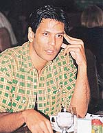 Milind Soman .... Laying down the terms of endearment