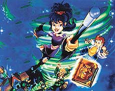 A scene from The Ultimate Book of Spell: Magic & sorcery
