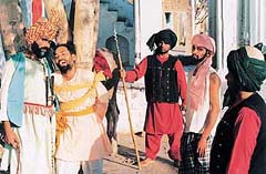 A scene from Dharam Di Chadar