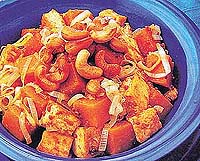 Pumpkin stir fry