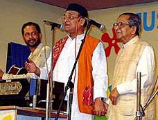 Noted Assamese singer Dr Bhupen Hazarika