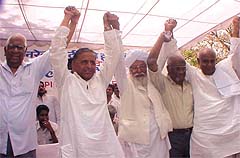 Lok Morcha rally 