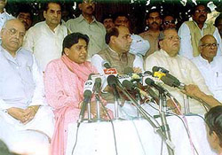 BSP leader Mayawati