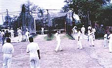 THE HARYANA HURRICANES: Cricketers at the off-season camp in Rohtak.