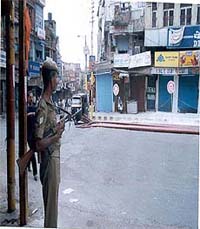  security personnel on vigil