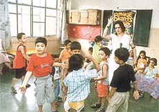 Lushin Dubey directs budding little artists