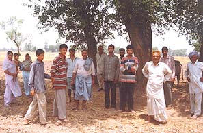 A few people have been left in Kotli Jawahar village