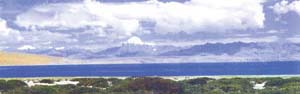The breathtaking view of Mansarover lake