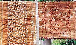 Jaali-type patterns on chiks give the feel of ancient havelis