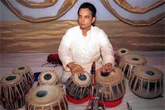 Rakesh Kumar, one of Indias foremost tabla players