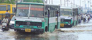 After rain, the chaos