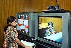 India’s first video conferencing facility
