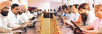 Newly elected councillors, representing 70 wards, take oath