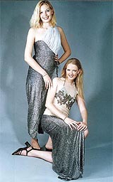 Dutch students at Pearl Academy modelling for the in-house collection.