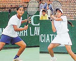 Winners in action