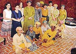 The troupe that staged Kitchen Katha