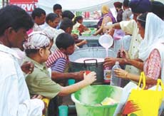 On the occasion of Guru Arjan Devjis martyrdom day on Friday, chhabeels were organised at various places in the Capital.