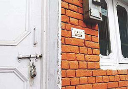 The Sector 45 house of a close associate of former Akali minister Sucha Singh Langah in Chandigarh