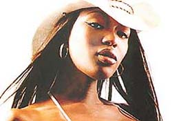 Naomi Campbell is known for her dusky complexion