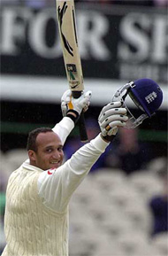 English batsman Mark Butcher